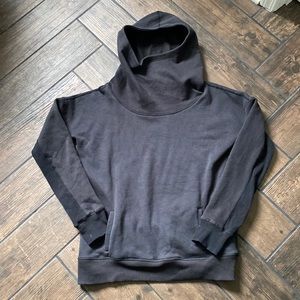 Zyia oh so soft hoodie in black size M